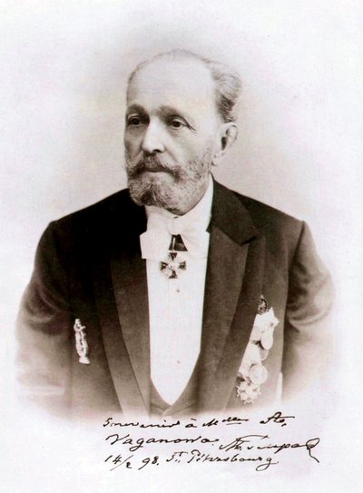 Marius Petipa, Russische balletdanser en choreograaf, 1898 door Unbekannt