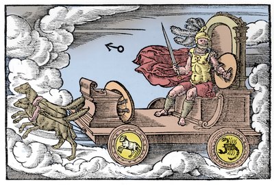 Mars, Romeinse god van oorlog, 1569 door Unbekannt