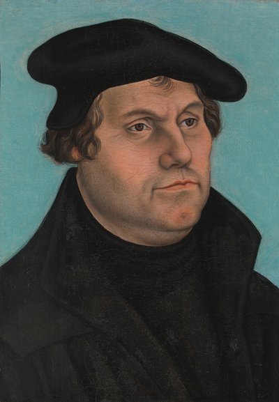Maarten Luther 1483-1546, waarschijnlijk 1532 door Unbekannt