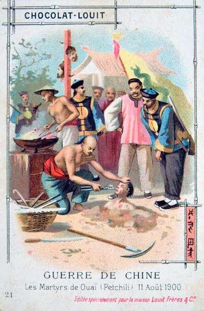 Martelaarschap in Ouai Petchili, China, Bokseropstand, 11 augustus 1900 door Unbekannt