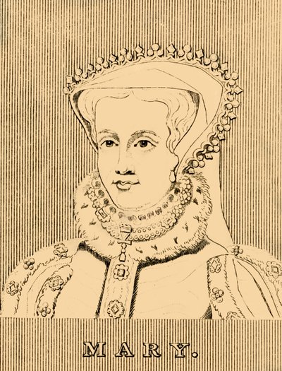 Maria, 1516-1558, 1830 door Unbekannt