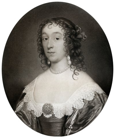 Mary Cromwell, gravin Fauconberg, derde dochter van Oliver Cromwell door Unbekannt