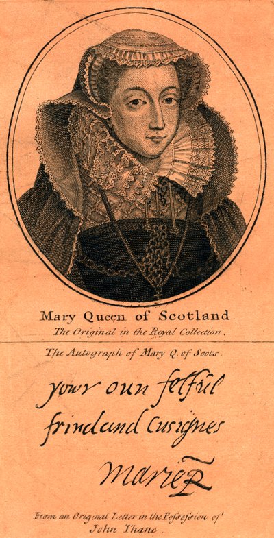 Mary, Koningin van Schotland, 1542-1587 door Unbekannt