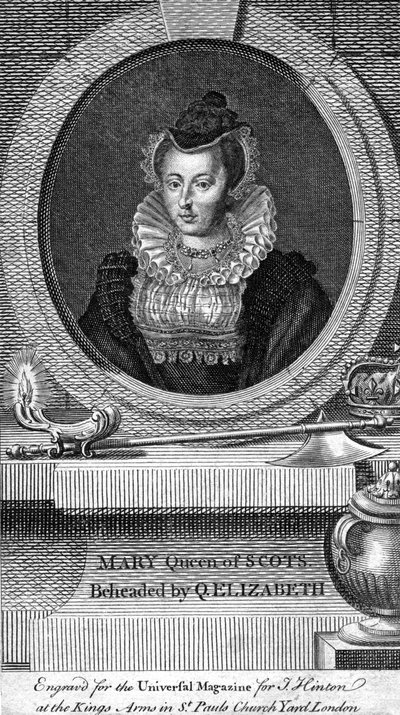 Mary, Koningin van Schotland, 1542-1587 door Unbekannt