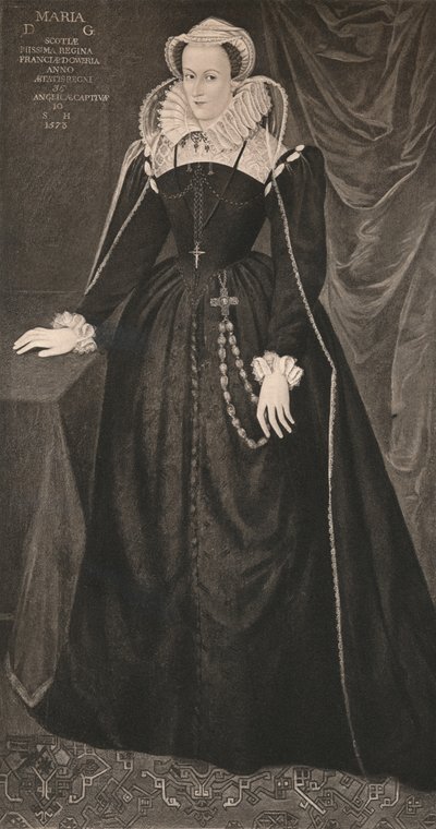 Mary, koningin van Schotland, 16e eeuw, 1904 door Unbekannt
