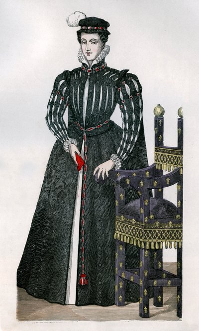 Mary Stuart, koningin-gemalin van Frans II van Frankrijk, ca. 1560 1882-1884 door Unbekannt