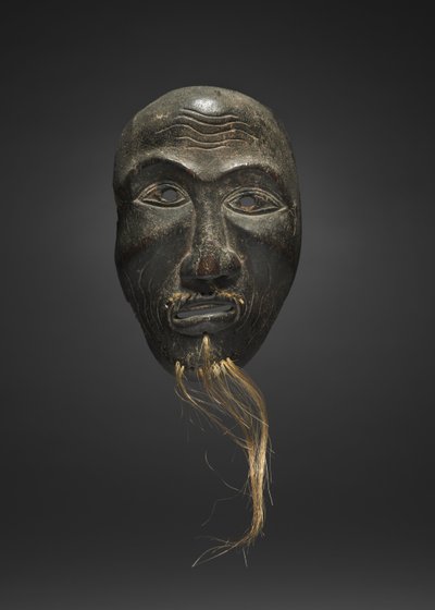 Masker van een Oudere, 1600s door Unbekannt