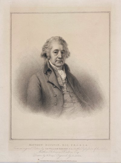 Matthew Boulton, Engelse ingenieur en industrieel, ca. 1801 door Unbekannt