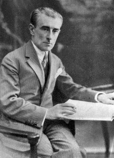 Maurice Ravel, Franse componist, 1931 door Unbekannt