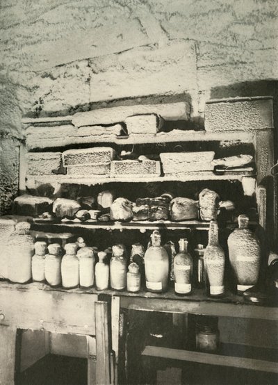 Mawsons Chemisch Laboratorium, ca. 1908-1909 door Unbekannt