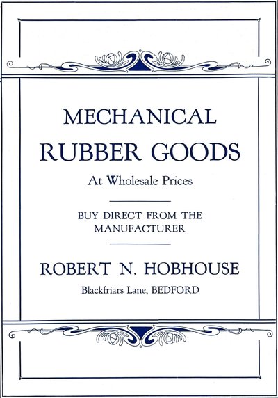 Mechanische rubberproducten - Robert N. Hobhouse advertentie, 1916 door Unbekannt