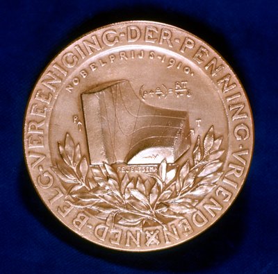 Medaille ter herdenking van de Nederlandse natuurkundige Johannes Diderik van der Waals door Unbekannt