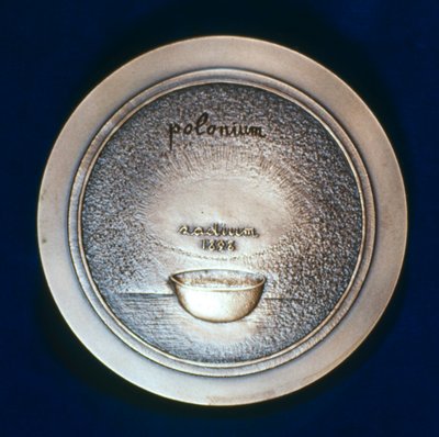 Medaille ter herdenking van Marie Sklodowska Curie, Pools-Franse natuurkundige, 1967 door Unbekannt