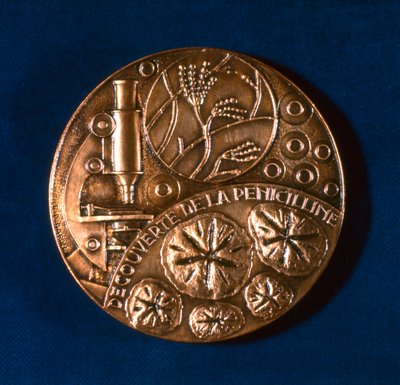 Medaille ter herdenking van de ontdekking van penicilline door Unbekannt