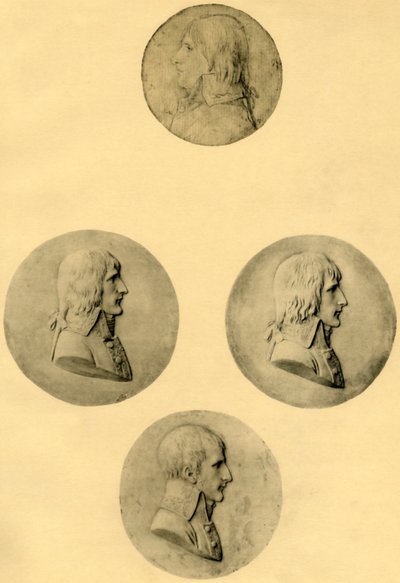 Medailleportretten van Napoleon, 1797-1799, 1921 door Unbekannt