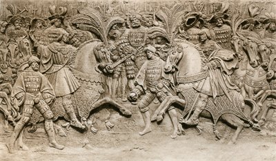 Ontmoeting van Hendrik VIII en Frans I, op het Veld van Goudlaken door Unbekannt