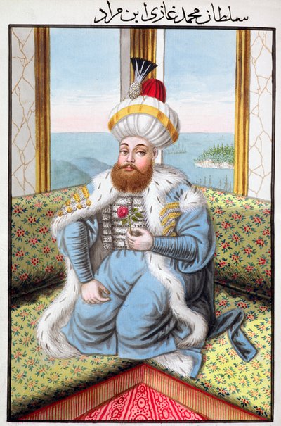 Mehmed II, Ottomaanse Keizer door Unbekannt