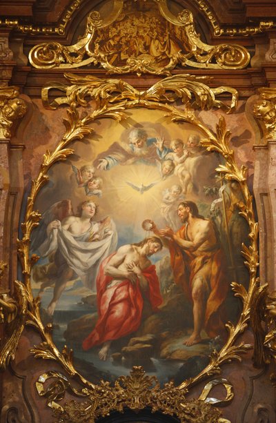 Abdij van Melk, Doop van Jezus, Melk, Oostenrijk door Unbekannt