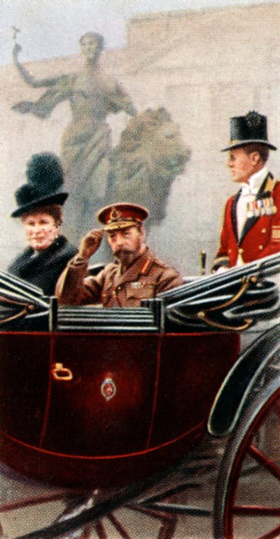 Herdenkingsdienst voor Lord Kitchener, 13 juni 1916 door Unbekannt