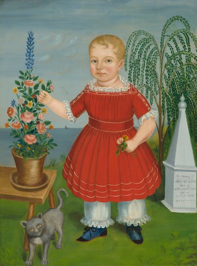 Gedenkteken voor Nicholas M. S. Catlin, c. 1852 door Unbekannt