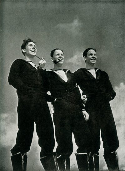 Mannen van de Koninklijke Marine, c1943 door Unbekannt