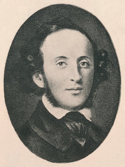 Mendelssohn, 1895 door Unbekannt