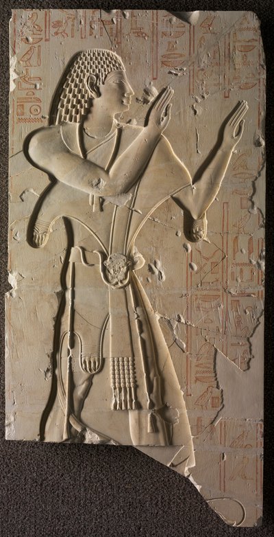 Mentuemhat in kerkelijke kleding, ca. 667-647 v.Chr. door Unbekannt