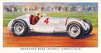 Mercedes-Benz Rudolf Caracciola, 1938 door Unbekannt