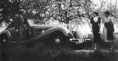Mercedes-Benz auto, ca. 1930s door Unbekannt