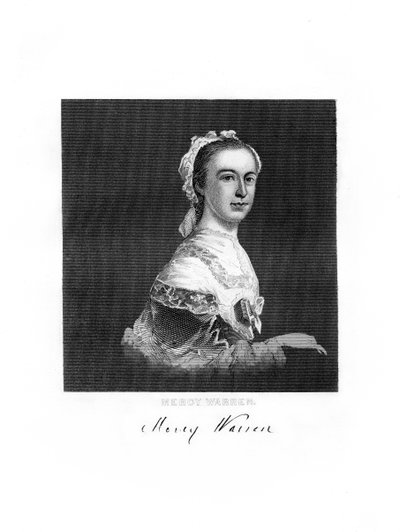 Mercy Warren, Amerikaanse patriot en schrijver, 1872 door Unbekannt