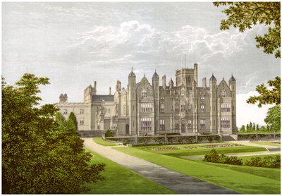 Merevale Hall, Warwickshire, huis van de familie Dugdale, ca. 1880 door Unbekannt