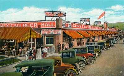 Mexicali Bierhal, De Langste Bar ter Wereld, ca 1939 door Unbekannt