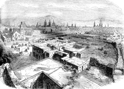 Mexico-Stad, Mexico, midden 19e eeuw ca. 1880 door Unbekannt