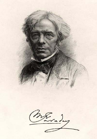 Michael Faraday, Britse natuurkundige en scheikundige door Unbekannt