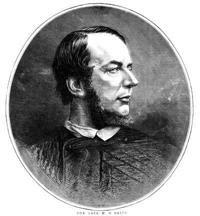 Michael William Balfe, Iers-gebore Britse componist en zanger, 1870 door Unbekannt