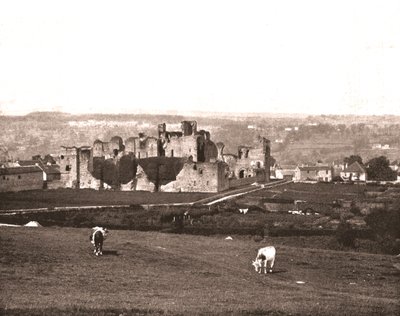 Middleham Kasteel, Yorkshire, 1894 door Unbekannt