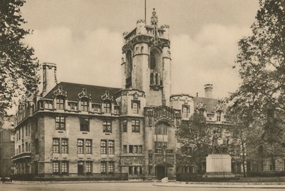 Middlesex Guildhall op de Plaats van het Oude Heiligdom van Westminster door Unbekannt
