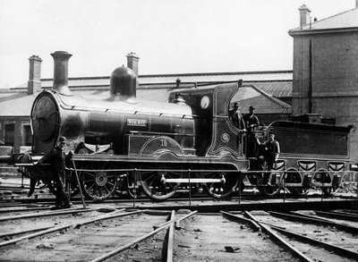 Midlands en Great Western Railway Ierland 2-4-0 locomotief Rob Roy door Unbekannt