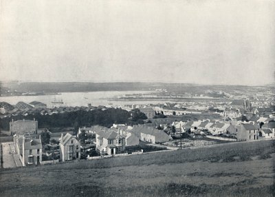 Milford Haven - Algemeen uitzicht op de stad en de haven door Unbekannt