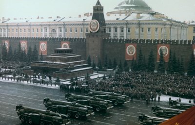 Militaire parade, Rode Plein, Moskou, 1971 door Unbekannt