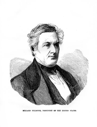 Millard Fillmore, dertiende president van de Verenigde Staten, 1872 door Unbekannt