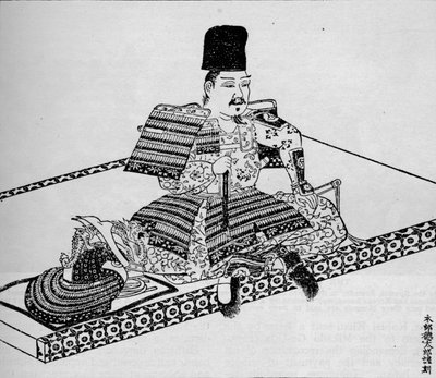 Minamoto no Yoritomo, stichter van het Japanse shogunaat, 1907 door Unbekannt
