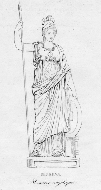 Minerva Minerve argolique, ca. 1850 door Unbekannt
