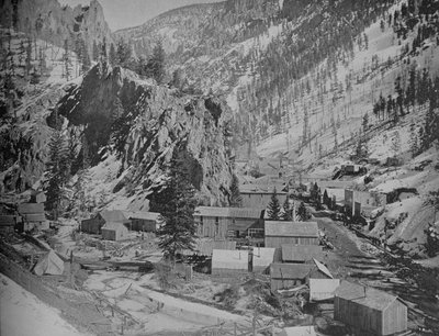 Mijnkamp, Nevada, ca. 1897 door Unbekannt