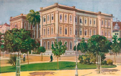 Ministerie van Verkeer en Openbare Werken Vicao e Obras Publicas, 1914 door Unbekannt