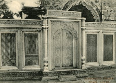 Graf van Mohammad Shah, Delhi door Unbekannt
