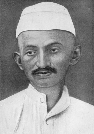 Mohandas Karamchand Gandhi 1869-1948, Indiase nationalistische leider, 1926 door Unbekannt