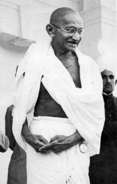 Mohandas Karamchand Gandhi, Indiase Nationalistische leider door Unbekannt