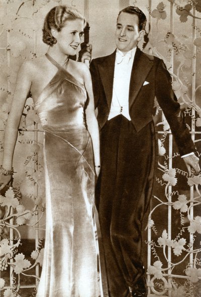 Molly Lamont en Gene Gerrard, acteurs, 1933 door Unbekannt