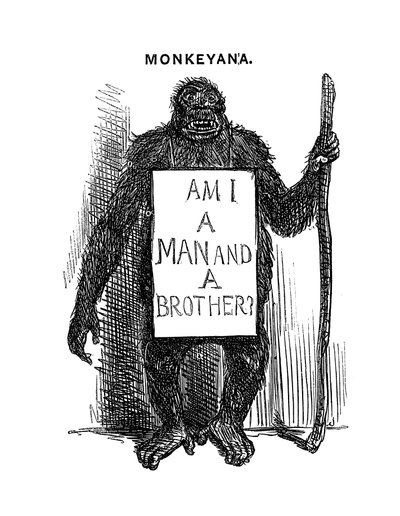 Monkeyana: Ben ik een mens en een broeder, 1861 door Unbekannt